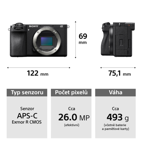 SONY Alpha A6700 + SEL-P1650 II+ SEL-70350 (Wildlife kit)