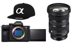 SONY Alpha A7 V - Pre-Capture, AI zaostřování, čtyřosý LCD displej (ILCE-7M5B) + SIGMA 24-70mm F2.8 DG DN II Art pro Sony E
