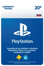 PlayStation Store - Naplnění peněženky €20 (Pouze SK účty)