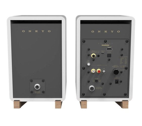 Onkyo GX-30 Bílé (aktivní regálové reproduktory 50W s HDMI)