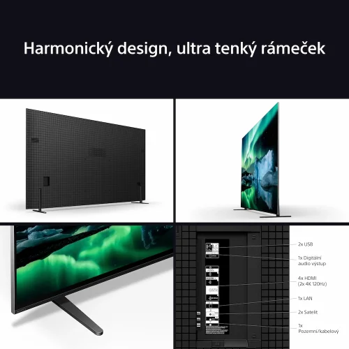 SONY BRAVIA 8 | 65" 4K HDR OLED, IMAX Enhanced, Android TV (K65XR8A)