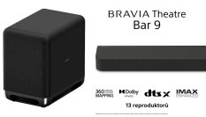 SONY BRAVIA Theatre Bar 9 (HT-A9000) + SONY SA-SW5 (Volitelný subwoofer)