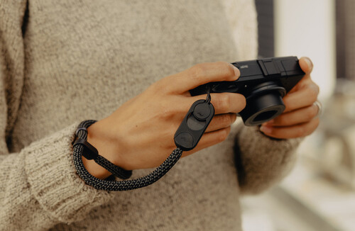 Peak Design Cuff Rope - Black (černé poutko na zápěští)