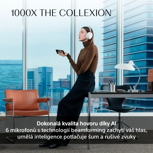 SONY 1000X THE COLLEXION  Black - Bezdrátová sluchátka (WH1000XXB)