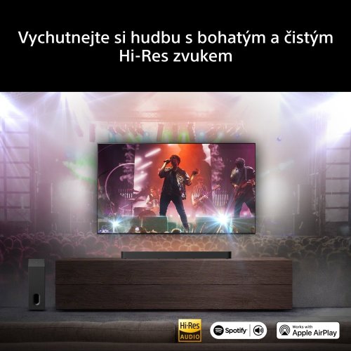 SONY BRAVIA Theatre Bar 7 + SONY BRAVIA Theatre Sub 7 | Soundbar s bezdrátovým subwooferem | 360 Spatial Sound Mapping | Dolby Atmos/DTS:X (HTA7100KIT)