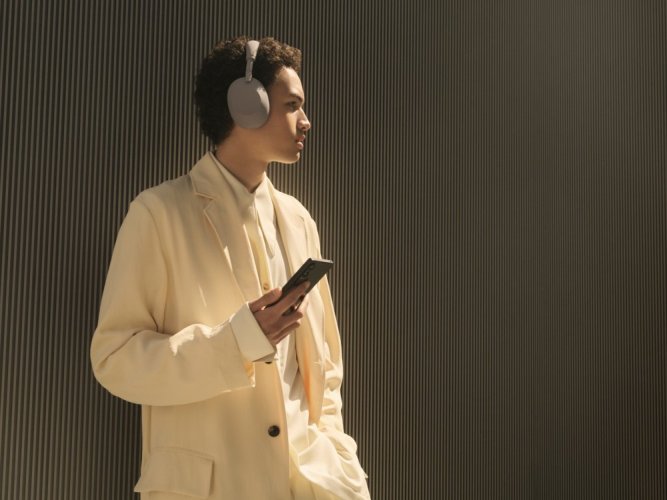 SONY WH-1000XM6 Sandstone (Bluetooth sluchátka s noise cancelling)