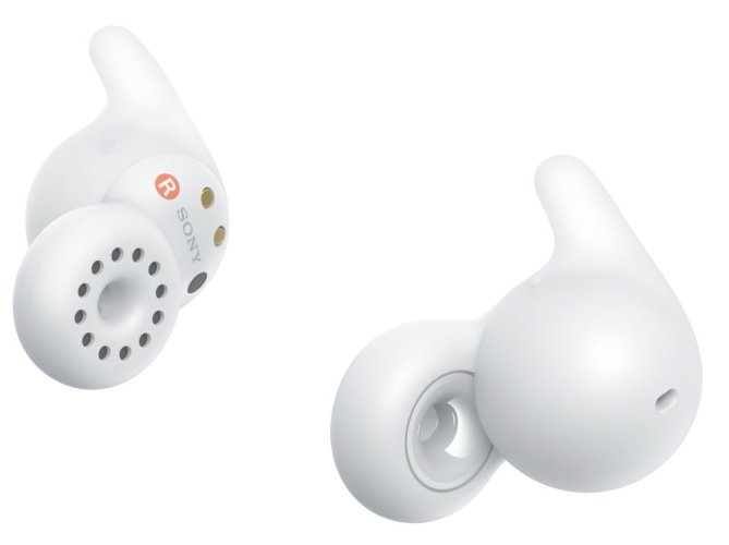 SONY LinkBuds Open Bílá - Bluetooth sluchátka (WF-L910W)