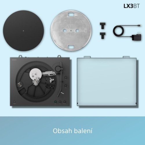 SONY PS-LX3BT (gramofon s bluetooth)