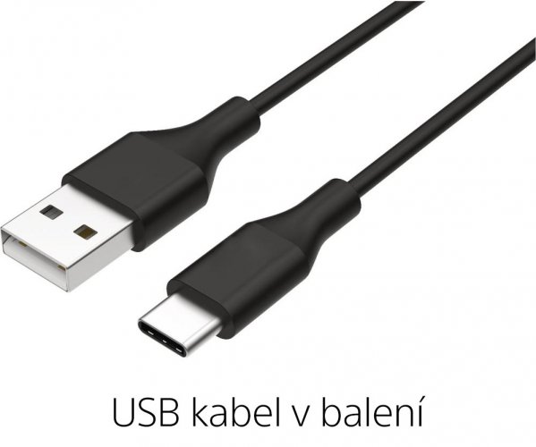 USB kabel v balení