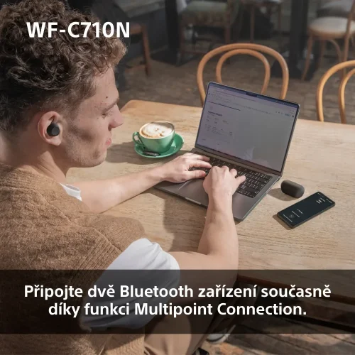 SONY WF-C710N Černá (Bluetooth sluchátka s noise cancelling)