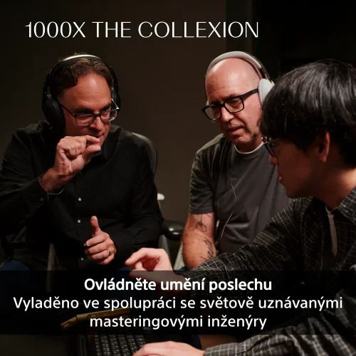 SONY 1000X THE COLLEXION  Black - Bezdrátová sluchátka (WH1000XXB)