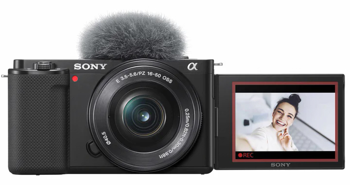 SONY Alpha ZV-E10 + SEL-P1650 Vlogovací kamera