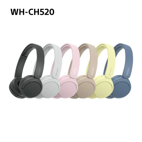 SONY WH-CH520 Růžová (Bluetooth sluchátka)