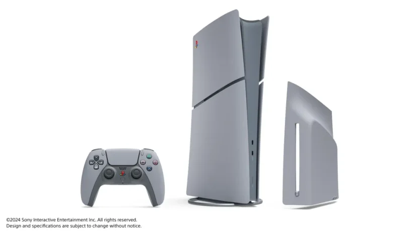 PlayStation 5 Slim, SSD 1TB Digital 30th Anniversary Limited Edition + hra Astro's Playroom (verze bez mechaniky)