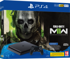 SONY PlayStation 4 Slim 500GB Black + Call of Duty: Modern Warfare 2