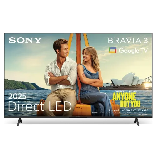 SONY BRAVIA 3 | 50" 4K HDR Direct LED, Google TV (K50S35)