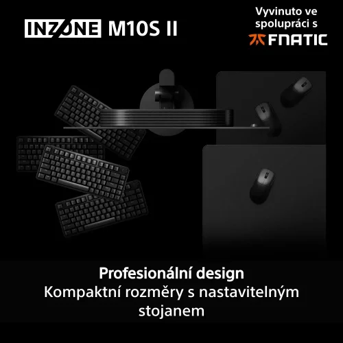 SONY INZONE M10S II (SDM-27Q102) - herní monitor 27", 1440p, OLED, 540Hz, 0.02ms