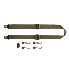 Peak Design Slide Lite - Kelp (popruh v pískové hnědé barvě)