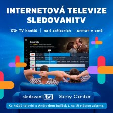 SledovaniTV Balíček L na 3 měsíce - voucher