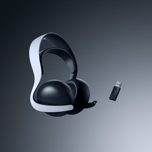 Bezdrátová sluchátka s mikrofonem SONY PULSE Elite White + tvrdé pouzdro - pro konzoli PS5, PS Portal, PS VR2 a PS4