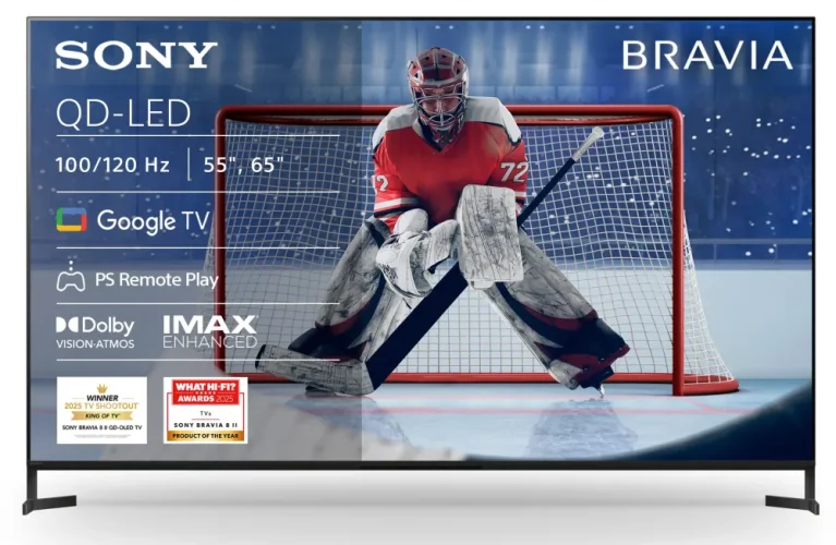 SONY BRAVIA 8 II | 55" 4K HDR QD-OLED, IMAX Enhanced, Google TV (K55XR8M2)