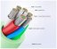 Nabíjecí a datový Liquid silicone kabel FIXED s konektory USB-C/USB-C a podporou PD, 1.2m, USB 2.0, 60W, černý
