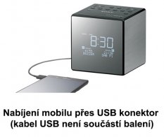 SONY ICF-C1PJ (Radiobudík s projektorem a USB nabíječkou)