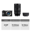 SONY Alpha A6700 + SEL-P1650 II+ SEL-70350 (Wildlife kit)