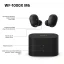 SONY WF-1000XM6 Black + FIXED SlimPad, 15W - Podložka pro rychlé bezdrátové nabíjení