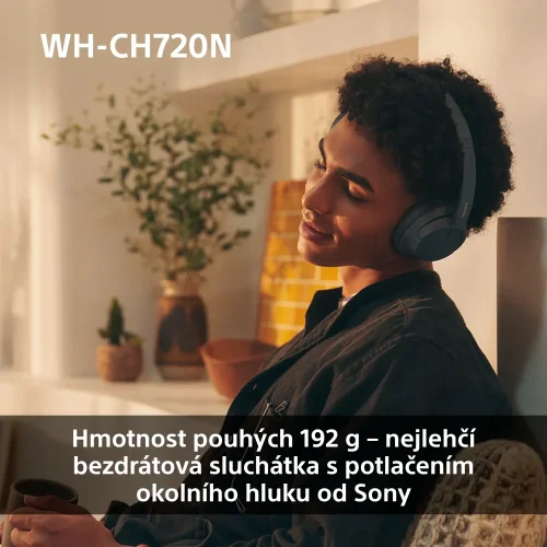 SONY WH-CH720N Růžová (Bluetooth sluchátka s noise cancelling)