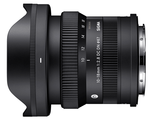 SIGMA 10-18mm F2.8 DC DN Contemporary pro Fuji X