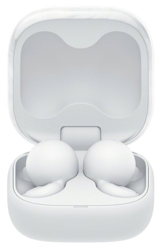 SONY LinkBuds Open Bílá - Bluetooth sluchátka (WF-L910W)