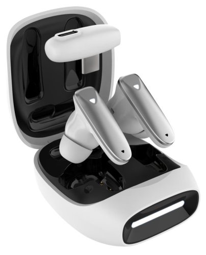 FIXED Game Pods TWS herní sluchátka (kompatibilní s PS5/PS4/Nintendo Switch 1) bílá
