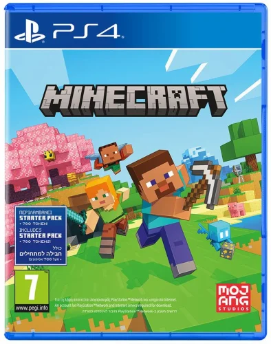 Minecraft Starter Collection (Verze pro rok 2024, PS4 + PS5 upgrade zdarma)