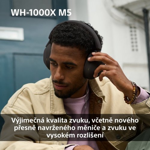 SONY WH-1000XM5 Midnight blue (Bluetooth sluchátka s noise cancelling)