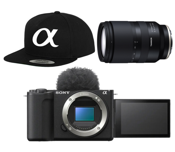 SONY Alpha ZV-E10 II - Vlogovací kamera + Tamron 17-70mm F/2.8 Di III-A VC RXD pro Sony E (APS-C)