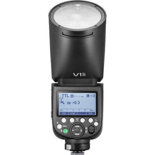 Blesk s kruhovou hlavou Godox V1Pro S pro Sony s Li-ion baterií , TTL , HSS