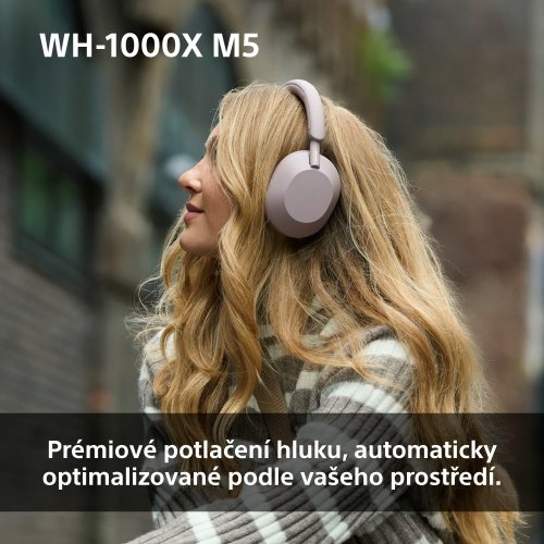 SONY WH-1000XM5 Black (Bluetooth sluchátka s noise cancelling)