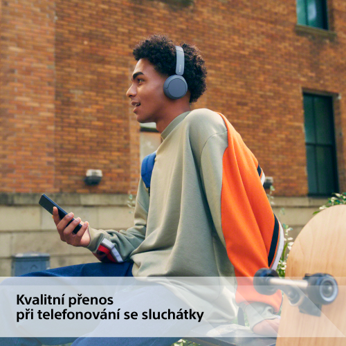SONY WH-CH520 Modrá (Bluetooth sluchátka)