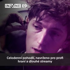 SONY INZONE E9 Black - Gaming sluchátka (IER-G900B)